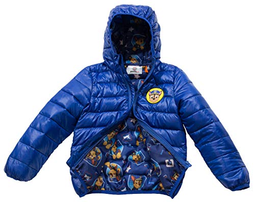 Product Cover Paw Patrol Boys Toddlers Jacket Dark Blue Jacket Size 2T-5T Authentic Licensed Product