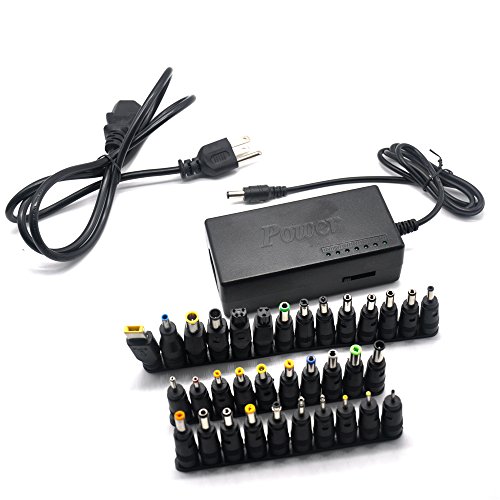 Product Cover Padarsey Universal AC Power Adapter Charger 96W with 34 pcs Adapters 12V-24V Compatible for Notebook Acer Asus Toshiba Dell Lenovo IBM HP Compaq Samsung Sony Gateway Fujitsu Mobile Phone DVD LCD
