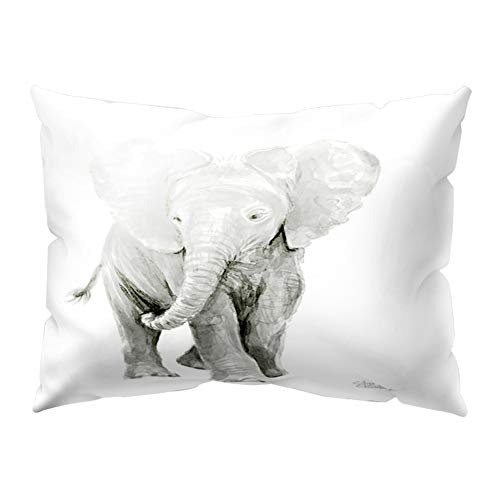 Product Cover meiyuan Smart Elephant Throw Cushion Cover Pillow Case Home Cafe Sofa Bed Decor 1#