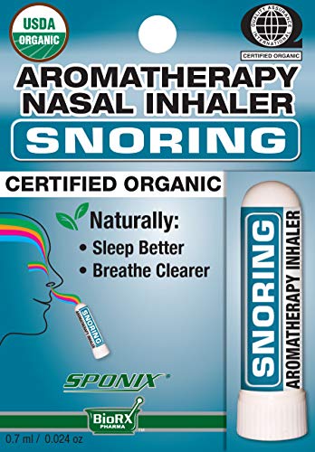 Product Cover Best Organic Aromatherapy Snoring Nasal Inhaler - Made with 100% Organic Essential Oils - 0.7 ml by Sponix