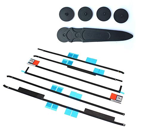 Product Cover LeFix Replacement LCD Panel Adhesive Tape Strip Sticker + Opening Wheel Tool Kit for iMac (27-inch, Late 2012/2013/2014/15) A1419