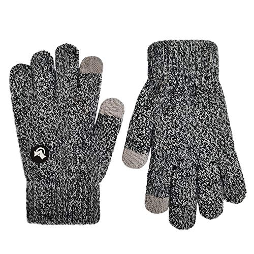 Product Cover LETHMIK Mix Knit Touchscreen Gloves,Kids Texting Winter Cold Weather Gloves for Boys&Girls