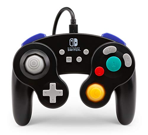 Product Cover PowerA Wired Controller for Nintendo Switch  GameCube Style: Black Nintendo Switch