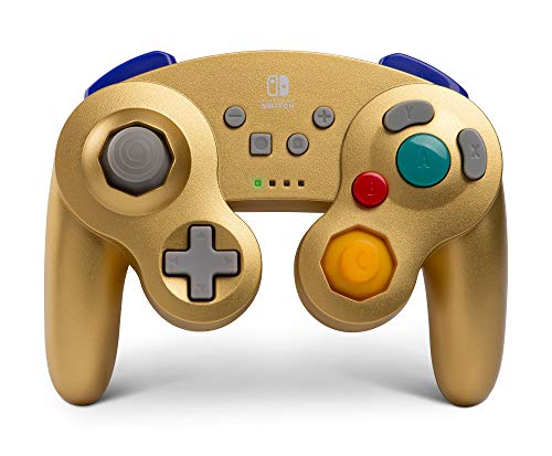 Product Cover PowerA Wireless Controller for Nintendo Switch - GameCube Style: Gold
