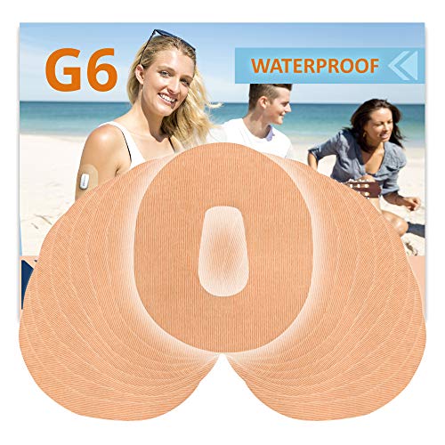 Product Cover Fixic - Adhesive Patches G6 - 25 Pack Premium Waterproof Adhesive Patches - Pre Cut Back Paper - TAN Color - Adhesive Patch G6 - Best Long Fixation