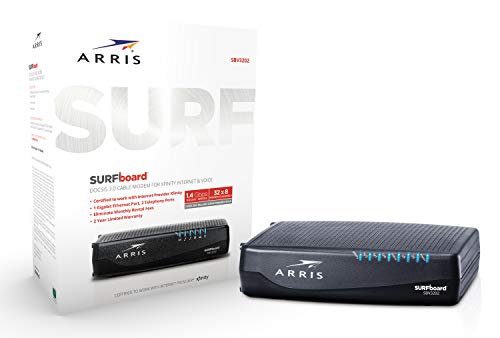 Product Cover ARRIS Surfboard (32x8) Docsis 3.0 Cable Modem for Xfinity Internet & Voice (Model SBV3202)