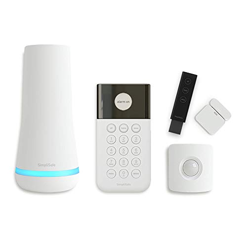 Product Cover SimpliSafe 5 Piece Wireless Home Security System - Optional 24/7 Professional Monitoring - No Contract - Compatible with Alexa and Google Assistant