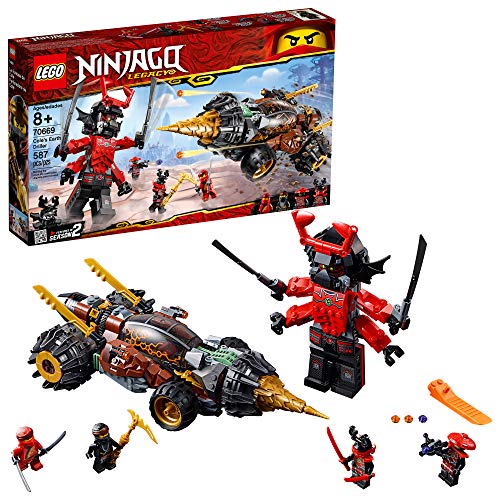 Product Cover LEGO NINJAGO Legacy Cole's Earth Driller 70669 Building Kit (587 Pieces)