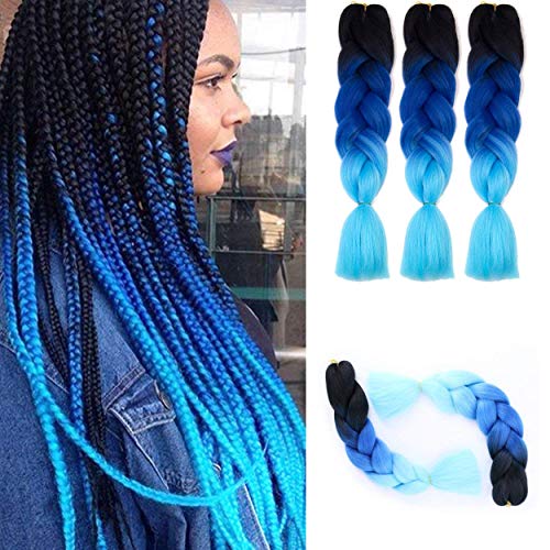 Product Cover Ombre Kanekalon Braiding Hair Extensions 24