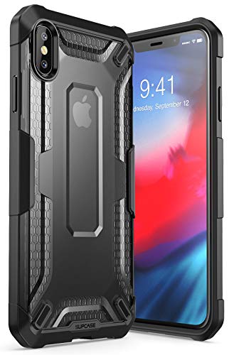 Product Cover iPhone Xs Max Case, SUPCASE [Unicorn Beetle Series] Premium Hybrid Protective TPU and PC Clear Case for iPhone Xs Max Case 6.5 Inch 2018 Release (Black)