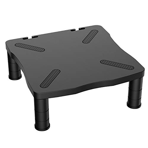 Product Cover HUANUO Monitor Riser Stand - 3 Height Adjustable Monitor Stand with Cable Management for Laptop,Computer