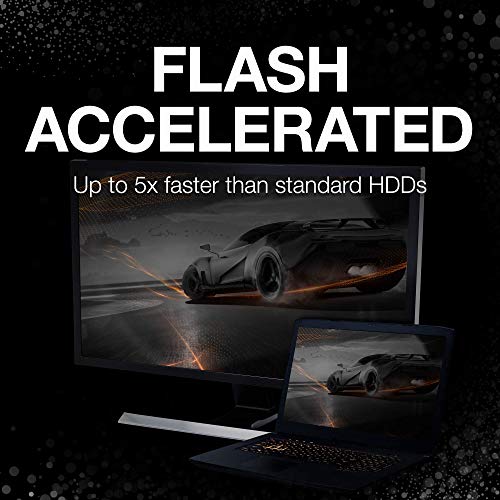 Product Cover Seagate FireCuda Gaming (Compute) 2TB Solid State Hybrid Drive Performance SSHD - 2.5 Inch SATA 6GB/s Flash Accelerated for Gaming PC Laptop - Frustration Free Packaging (ST2000LX001)