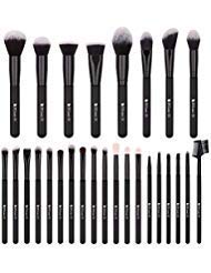 Product Cover DUCARE Professional Synthetic Goat Pony Hair Foundation Blending Face Eye Makeup Brushes Kit -27 Pieces