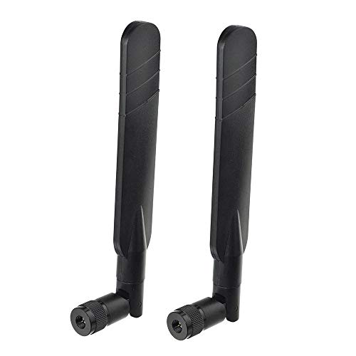 Product Cover Eightwood 2pcs 5dbi 4G LTE Antenna SMA Plug Male Omni-Directional Compatible with AT&T Verizon Netgear Sierra Airlink Gateway Router Mobile Hotspot 700-2600Mhz