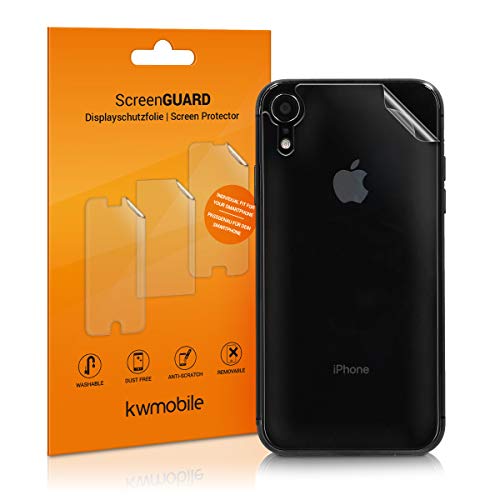 Product Cover kwmobile 3X Rear Protective Film for Apple iPhone XR - Premium Quality