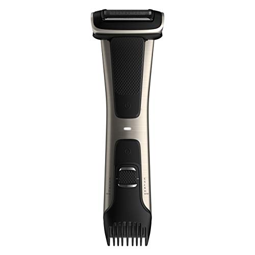Product Cover Philips Norelco Bodygroom Series 7000, Showerproof Dual-sided Body Trimmer and Shaver for Men, BG7030/49