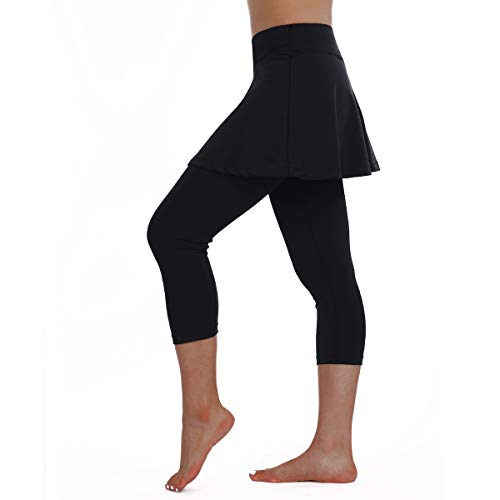 Product Cover ANIVIVO Skirted Legging for Women, Legging with Skorts &Women Tennis Clothes