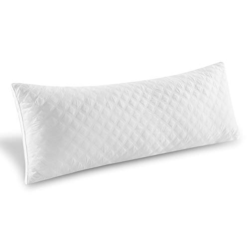 Product Cover Premium Adjustable Loft Quilted Body Pillows - Hypoallergenic Fluffy Pillow - Quality Plush Pillow - Down Alternative Pillow - Head Support - Pain Relief Pillow - 21