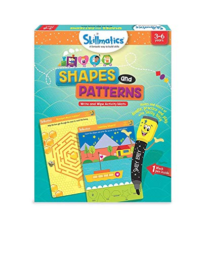 Product Cover Skillmatics Educational Game: Shapes and Patterns 3-6 Years
