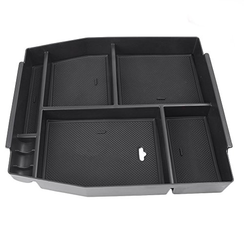 Product Cover Mallofusa For Ford F-150 F150 2015-2019 Interior Car Center Console Armrest Storage Organizer Holder Tray Box