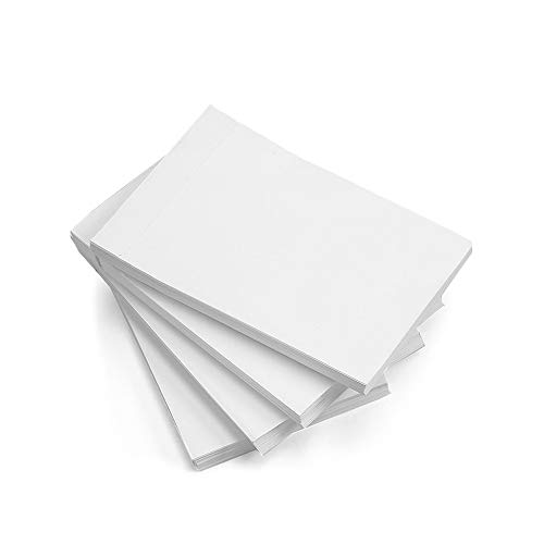 Product Cover MF Accessible Trends (Pack of 4) Refillable Paper Pad Pocket Notepad Holder Mini Sized for Note Jotting and to Do Lists with Leather Covered Stainless Steel Case. - Paper