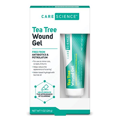 Product Cover Care Science Natural Wound Gel with Tea Tree, 1 oz | Healing Ointment for Minor Wounds, Reduces Appearance of Scarring