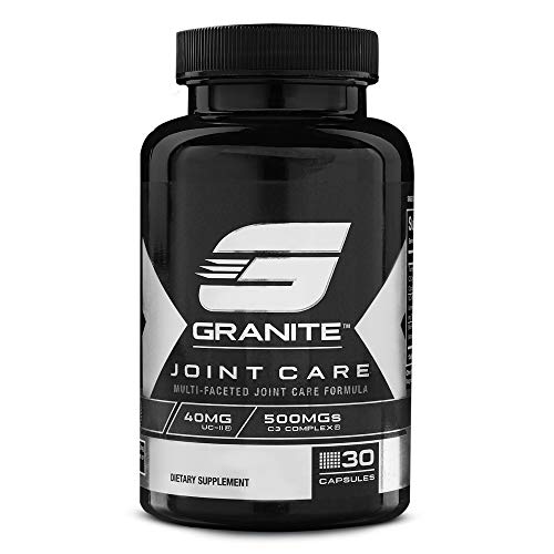 Product Cover Joint Care by Granite Supplements | 30 Capsules to Support Joint Flexibility, Health, and Comfort | Includes Patented Undenatured Collagen as UC-II, Curcumin C3 Complex, and Bioperine