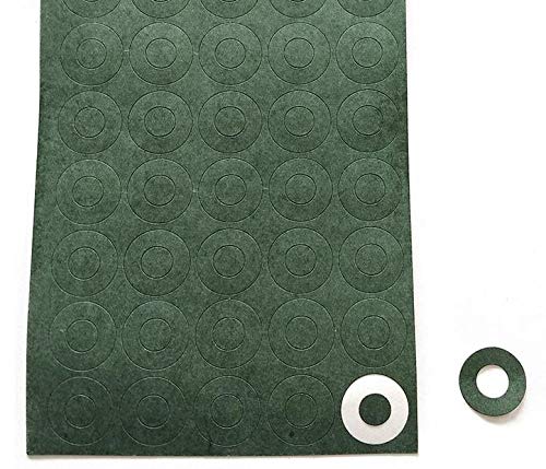 Product Cover 18650 Battery Insulator Ring, 300pcs Self-Adhesive Sturdy Cardboard Stickers Insulators Electrical Insulating Adhesive Paper for Sleeving 18650 Cells
