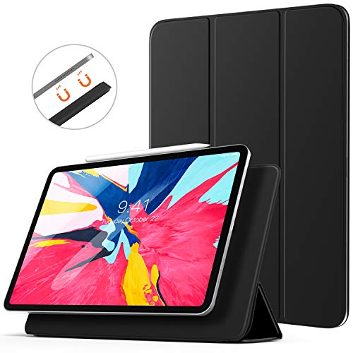 Product Cover TiMOVO Cover Compatible for iPad Pro 11 Inch 2018 Case, [Support Apple Pencil Pair & Charging] Strong Magnetic Attachment, Trifold Stand Case with Auto Sleep/Wake Fit iPad Pro 11