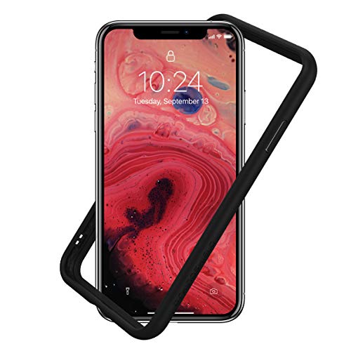 Product Cover RhinoShield Ultra Protective Bumper Case for [ iPhone Xs Max ] CrashGuard NX, Military Grade Drop Protection for Full Impact, Slim, Scratch Resistant, Black