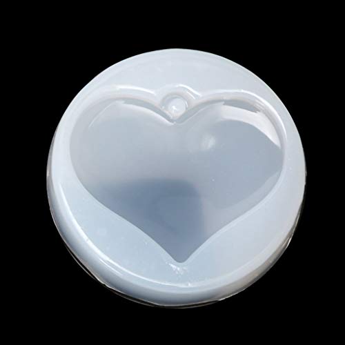 Product Cover SQLang Heart Star Shape Jewelry Mold Silicone Epoxy Resin Casting Pendant Crystal Molds #3