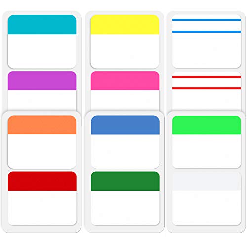 Product Cover ExcelFu 240 Pieces 2 inch Index Tabs Flag Dispensers Sticky Page Markers Colored Tape for Binders, Books, Notebooks and File Folders