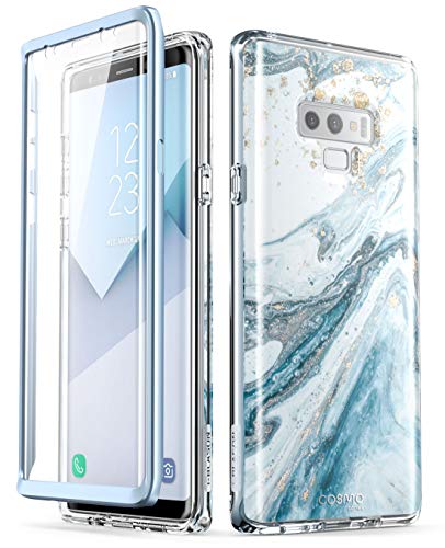 Product Cover i-Blason Cosmo Full-Body Bumper Protective Case for Galaxy Note 9 2018 Release, Blue