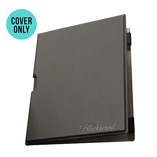 Product Cover Black Folio Protective Cover for Boogie Board Blackboard Note | Cover Only | 8.5x7.25 Size