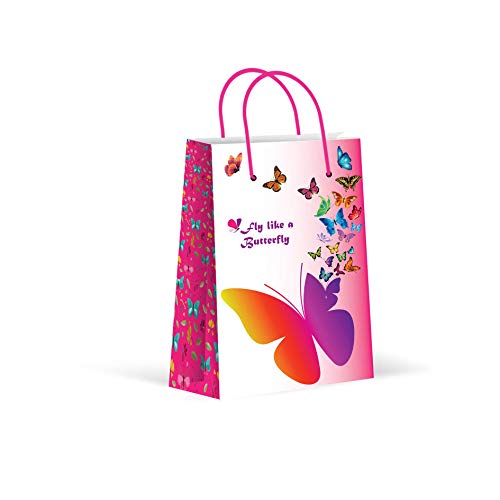 Product Cover Premium Butterfly Party Bags, Party Favor Bags, New, Treat Bags, Gift Bags, Goody Bags, Party Favors, Party Supplies, Decorations, 12 Pack