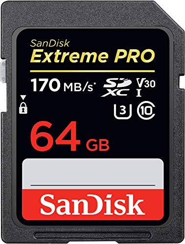Product Cover SanDisk 64GB Extreme PRO SDXC UHS-I Card - C10, U3, V30, 4K UHD, SD Card - SDSDXXY-064G-GN4IN