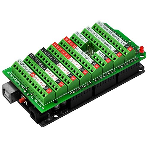 Product Cover Electronics-Salon Screw Terminal Block Breakout Module, for Arduino MEGA-2560 R3.