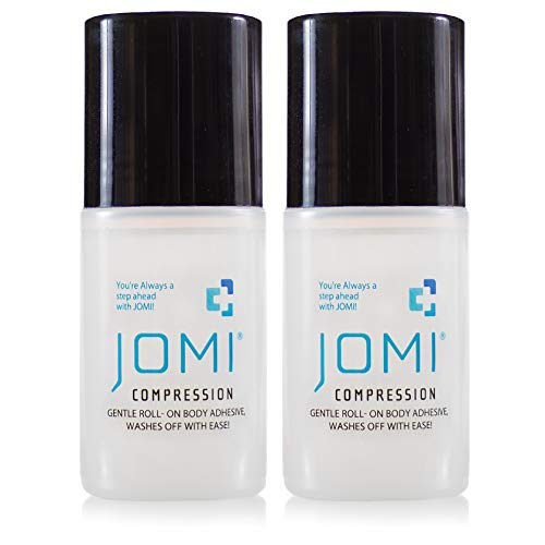 Product Cover Jomi Compression Roll On Body Adhesive, Sweat Resistant, Washes Off With Ease 2 Ounces (2 Pack)