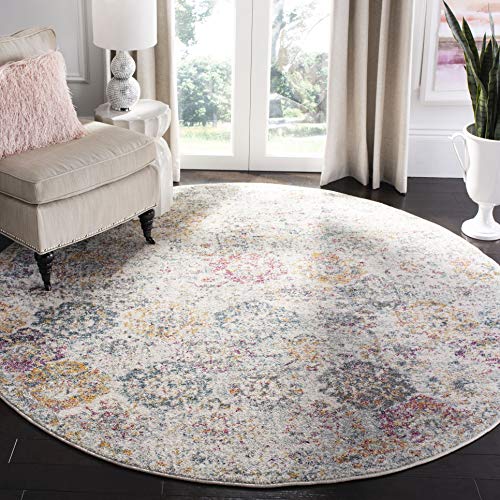 Product Cover Safavieh Madison Collection MAD611F Bohemian Chic Vintage Distressed Area Rug, 6' 7