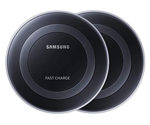Product Cover Samsung Qi Certified Fast Charge Wireless Charger Pad - US Version - Black (2- Pack) - EP-BD010MIXLUS