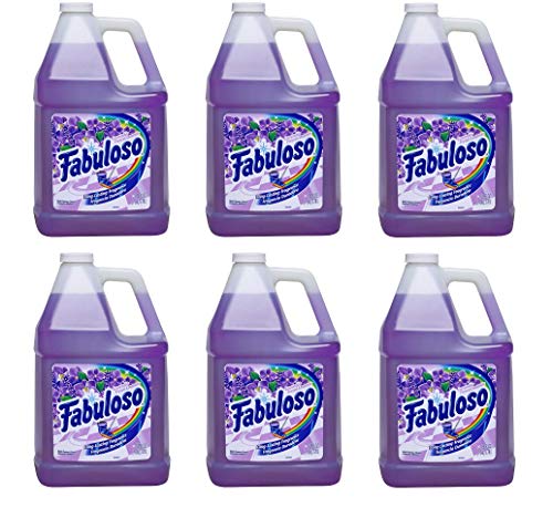 Product Cover Fabuloso All Purpose Cleaner, Lavender - 128 fluid ounce (Pack of 6)