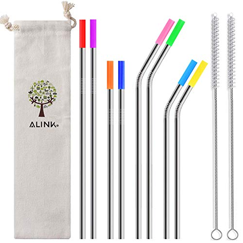 Product Cover ALINK Stainless Steel Straws, 10.5