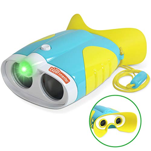Product Cover Little Experimenter Night Vision Binoculars for Toddlers and Kids with 2X Magnification and Soft, Comfy Viewfinder