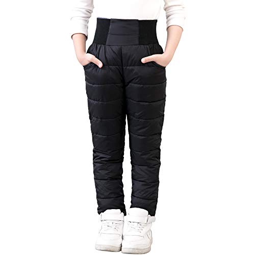 Product Cover UGREVZ Girls Boys Snow Pants 2-10 Years Old Thick Winter Warm Pants Girl Activewear Clothes