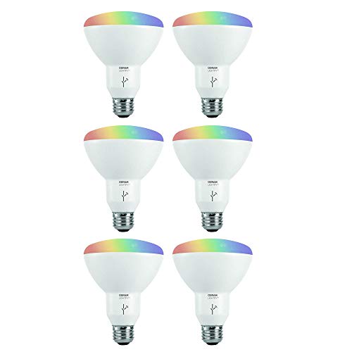Product Cover Sylvania Osram Lightify Smart Home 65W BR30 White/Color LED Light Bulb (6 Bulbs)