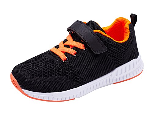 Product Cover Casbeam Boys Girls Tennis Fashion Sneakers for Sports and Running 042 Black 36