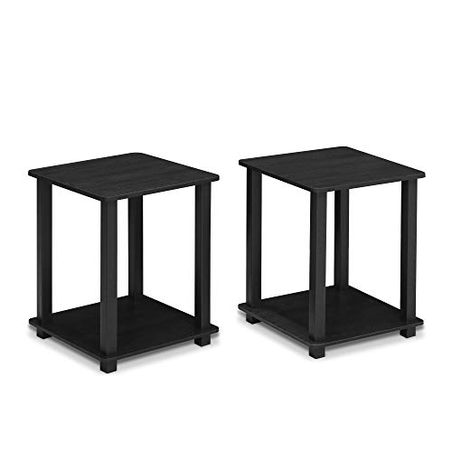 Product Cover Furinno Simplistic End Table, Americano/Black