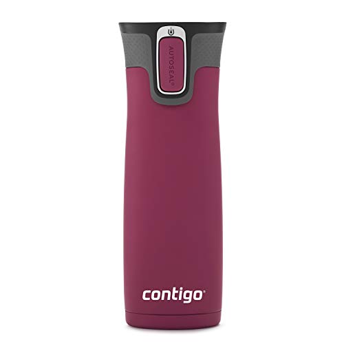 Product Cover Contigo AUTOSEAL West Loop Vacuum-Insulated Stainless Steel Travel Mug, 20 ox, Passion Fruit
