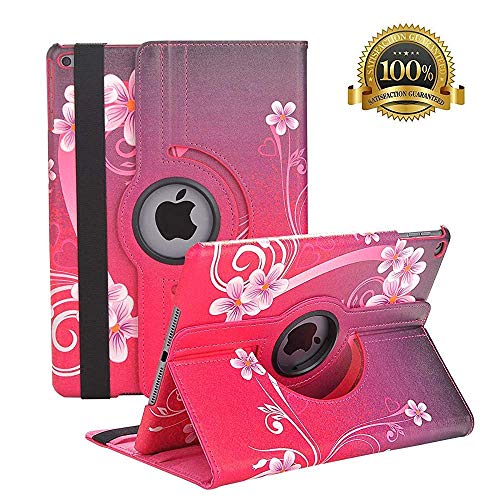 Product Cover New iPad 9.7 inch 2018 2017/ iPad Air Case - 360 Degree Rotating Stand Smart Cover Case with Auto Sleep Wake for Apple iPad 9.7