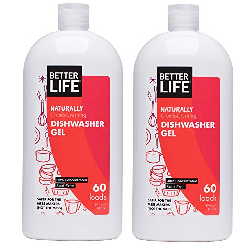Product Cover Better Life Natural Dishwasher Gel Detergent, 30oz (Pack of 2), 24073